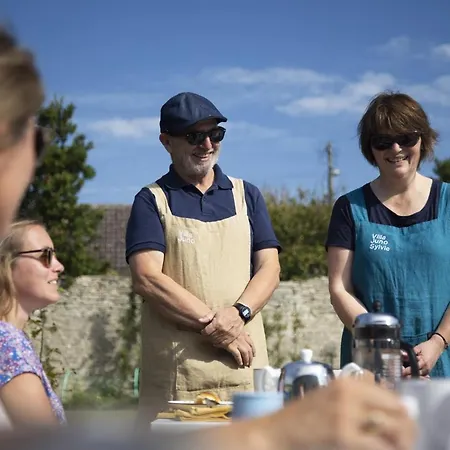 לינה וארוחת בוקר Villa Juno - Saint-Aubin-Sur-Mer - Chambres D'Hotes - Normandie - Plage Debarquement סנט-אובן-סור-מר